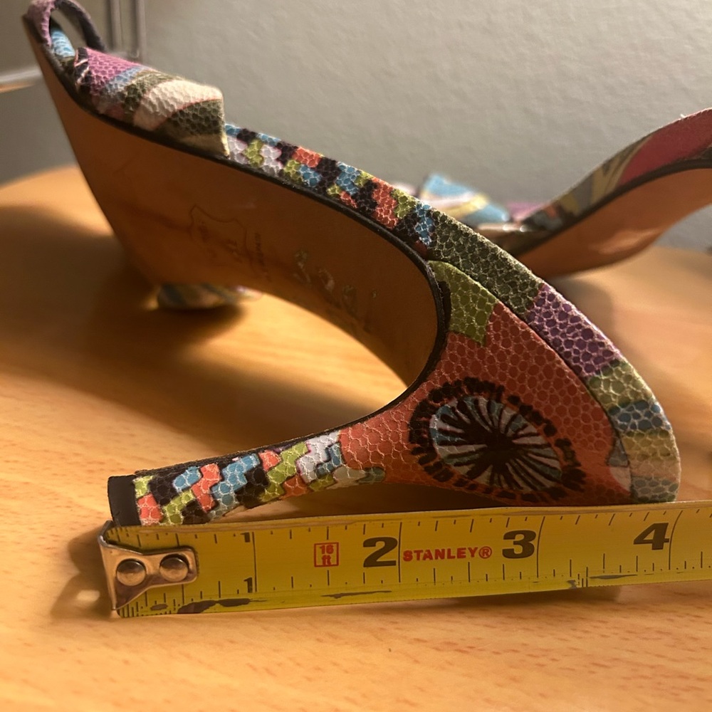 Stuart Weizmann Leather Abstract Multicolored K2 … - image 5